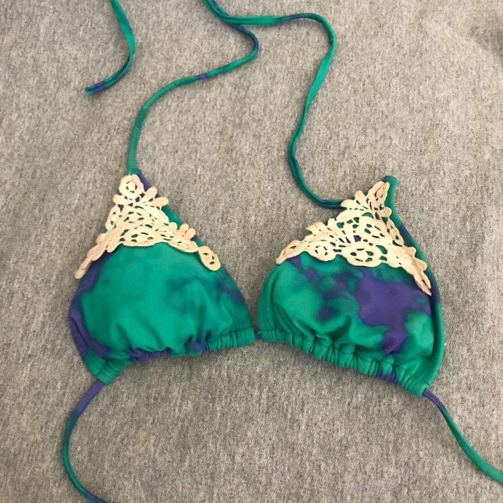 Tie Dye Bikini Top